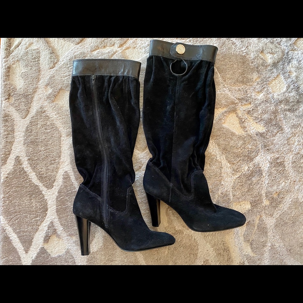 Michael Kors Knee High Suede Slouch Boots,Like New